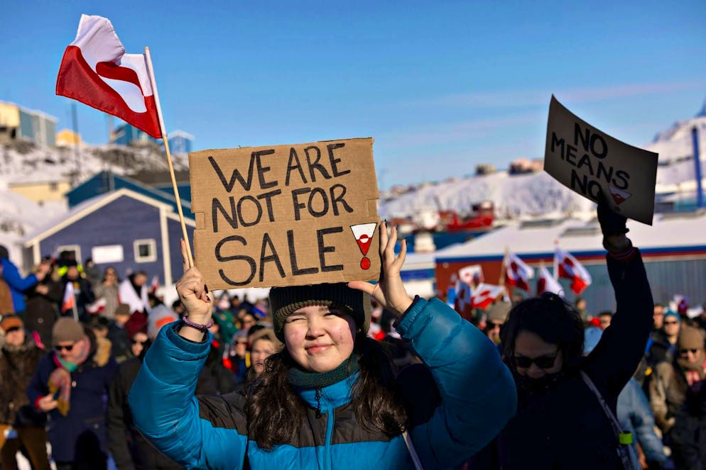 The Greenlanders have a clear opinion of Trump - and that he wants to take over Greenland. (archive picture)