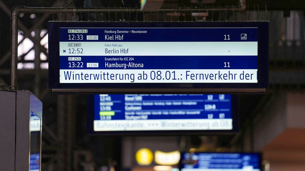 State of emergency in Germany: icy 