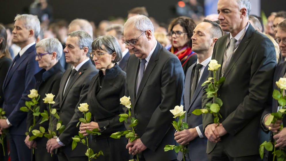 Cérémonie d’hommage. Guy Parmelin : le pays forme «une seule et même famille d'affligés»