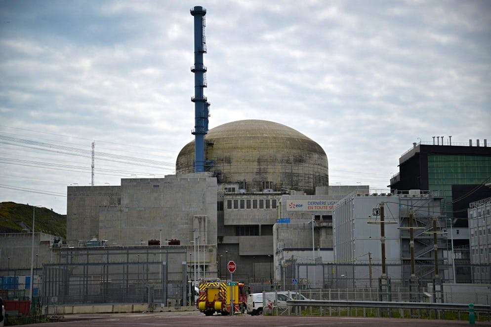 La centrale nucléaire de Flamanville, dans le nord-ouest de la France.