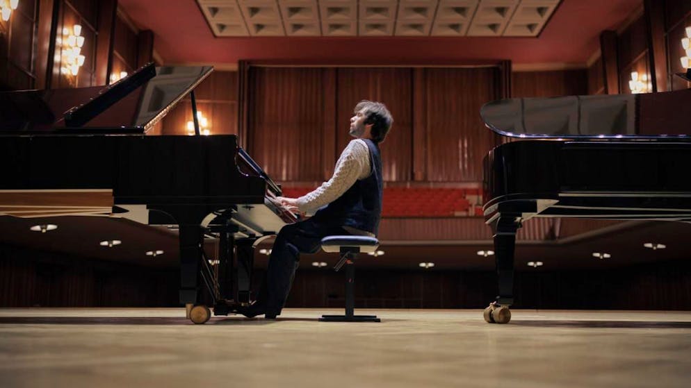 Le pianiste français Alexandre Kantorow  a répété vendredi à la salle de musique de La Chaux-de-Fonds en vue de l'enregistrement d'un CD  en public lors de trois concerts.