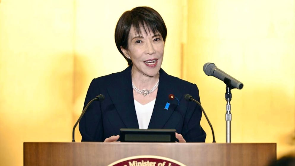 Le gouvernement de la première ministre Sanae Takaichi récolte 70% d'opinions favorables (archives).