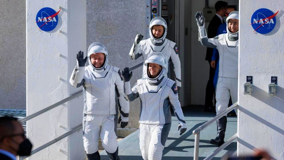 Die US-Raumfahrtbehörde NASA will die vorzeitige Rückholung einer vierköpfigen Astronauten-Besatzung von der Internationalen Raumstation ISS am kommenden Mittwoch beginnen. (Archivbild)