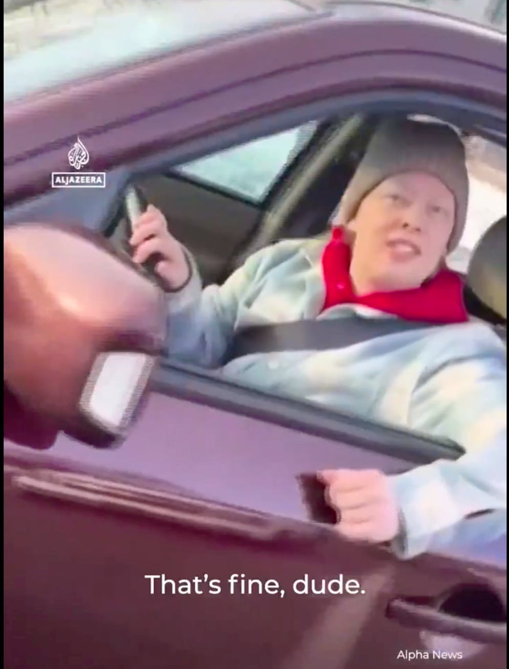 Good kurz bevor sie erschossen wird.