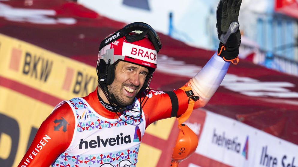 Ramon Zenhäusern soddisfatto ad Adelboden.