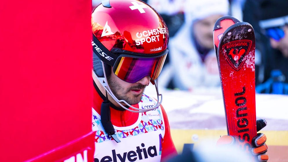 Loïc Meillard è stato eliminato domenica nello slalom dell'Oberland bernese.
