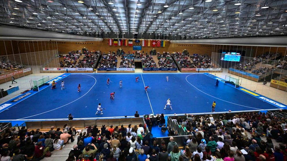 Hallenhockey ist in unseren Nachbarländern populärer als in der Schweiz