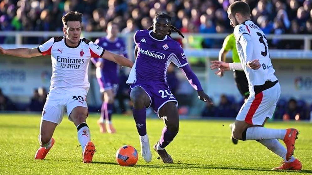 Serie A. Pari del Milan a Firenze