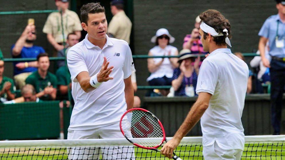 En 2016, Milos Raonic avait éliminé Roger Federer en demi-finales à Wimbledon.