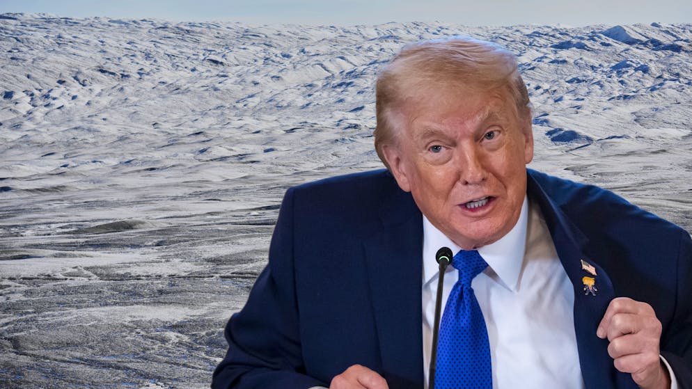 US-Präsident will Insel. «Zwei Hundeschlitten statt U-Boote» – Trump verspottet Grönland