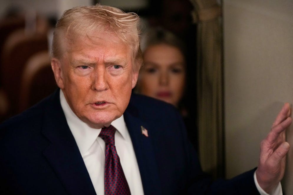 Donald Trump ist wütend auf Grossbritannien.