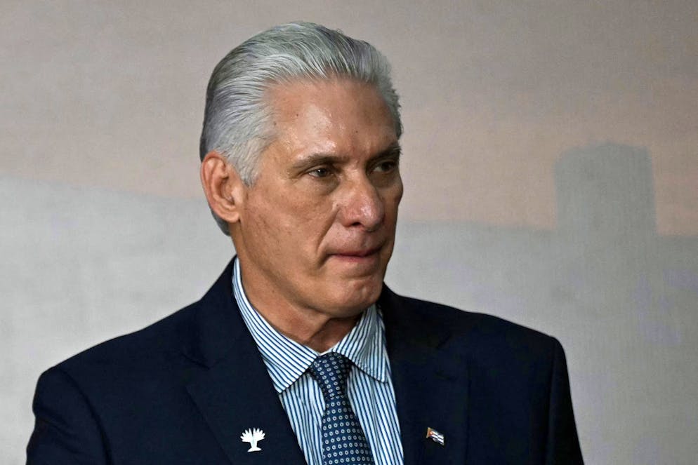 Le président de Cuba, Miguel Diaz-Canel, a affirmé lundi qu'il n'existait «aucune discussion» en cours entre son pays et les Etats-Unis au moment où le président américain Donald Trump accroît la pression sur l'île communiste. (Archives)