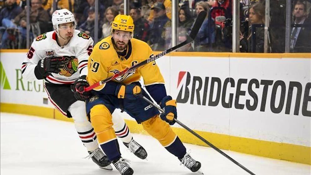 NHL. Roman Josi trascina i Predators alla vittoria sui Capitals