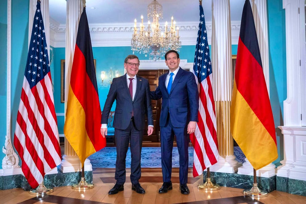 German Foreign Minister Johann Wadephul visited US Secretary of State Marco Rubio in Washington.