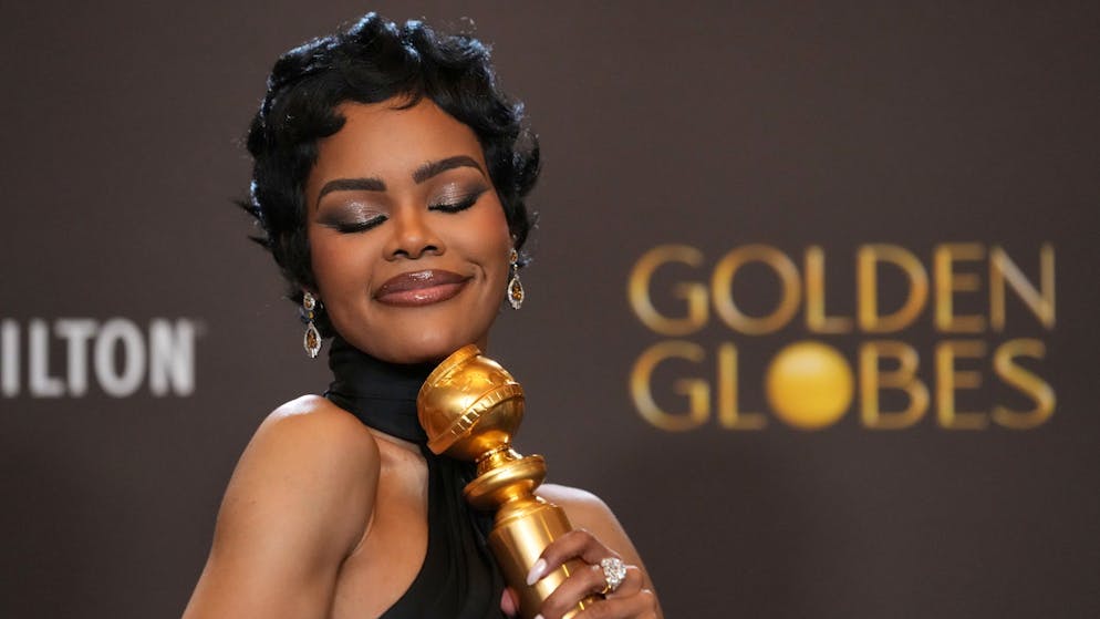Teyana Taylor, die in «One Battle After Another» ein Mitglied einer linksradikalen Gruppe spielt, wurde bei den Golden Globes für ihre Rolle als beste Nebendarstellerin geehrt.