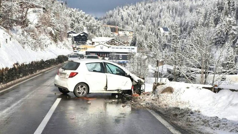 Il luogo dell'incidente.