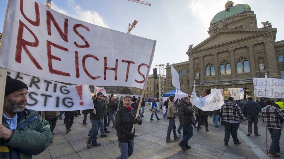 Anonyme Protest-Ankündigung. «Wilhelm Tel» will mit Bauern Bundesplatz besetzen – daraus wird wohl nichts