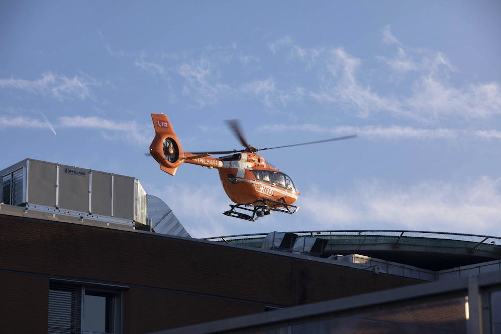 12 Brandopfer werden im Mailänder Spital Niguarda behandelt.