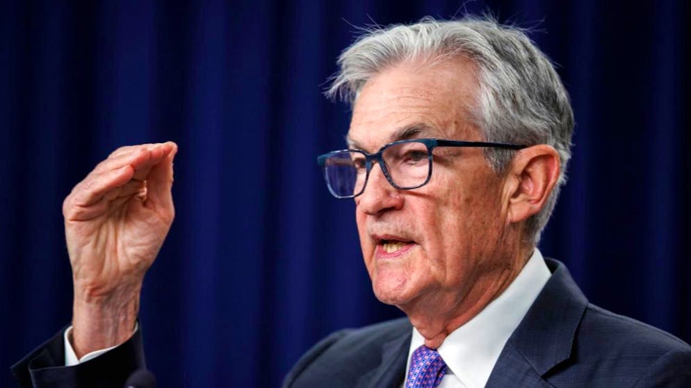 Le président américain Donald Trump fait pression sur le président de la Fed, Jerome Powell (image), pour pousser la banque centrale à abaisser plus fortement ses taux (archives).