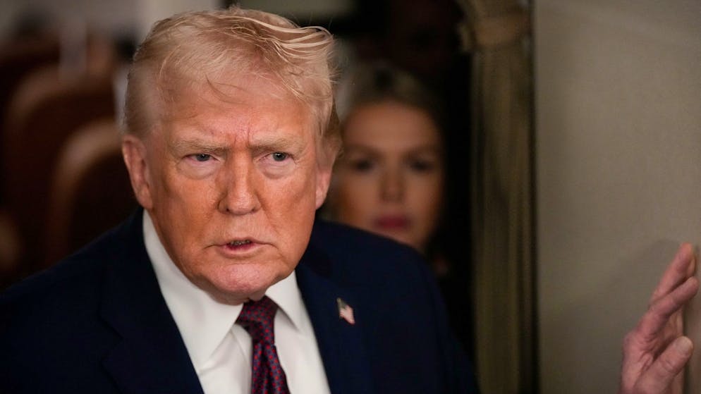 Will einen Regimewechsel im Iran: US-Präsident Donald Trump.