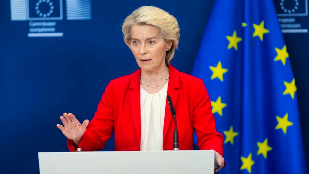 EU Commission President Ursula von der Leyen has proposed further sanctions against Iran. (archive picture)