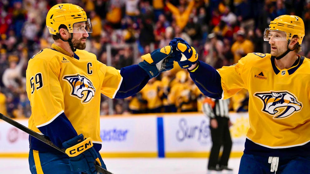 NHL. Roman Josi a vécu une soirée à trois points