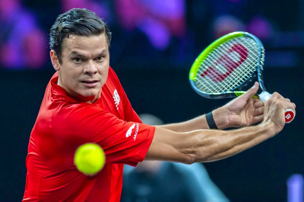 Milos Raonic says goodbye to top-level tennis.
