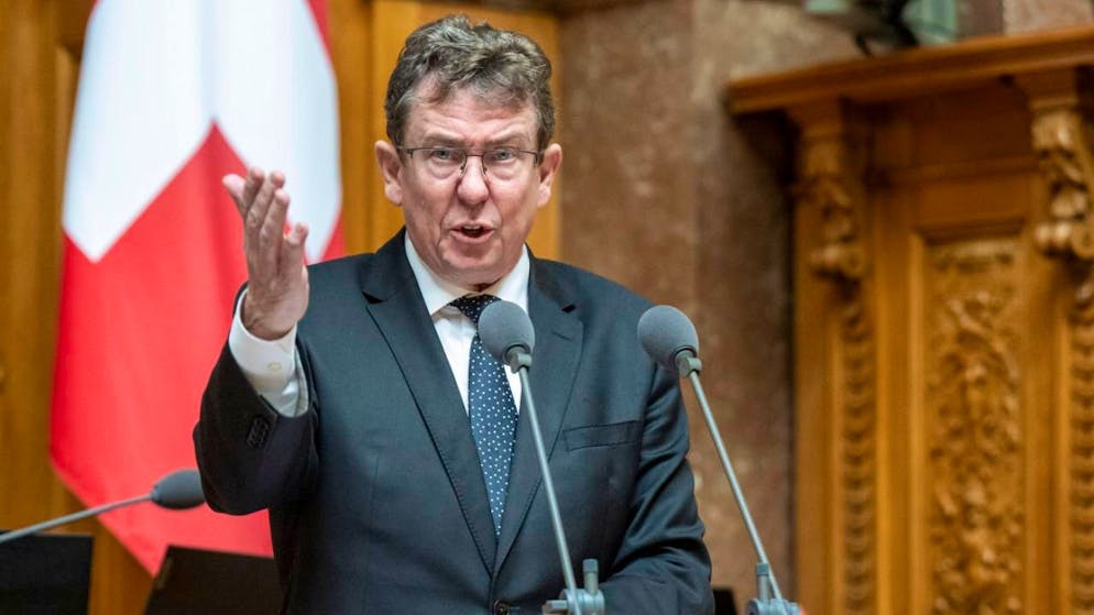 Bundesrat Albert Rösti hat seine Auftritte vom Montag wegen einer Magen-Darm-Erkrankung absagen müssen. (Archivbild)