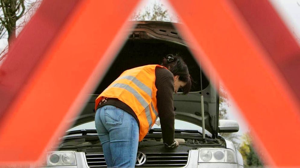 According to TCS, problems with the starter battery are by far the most common cause of breakdowns. (symbolic image)