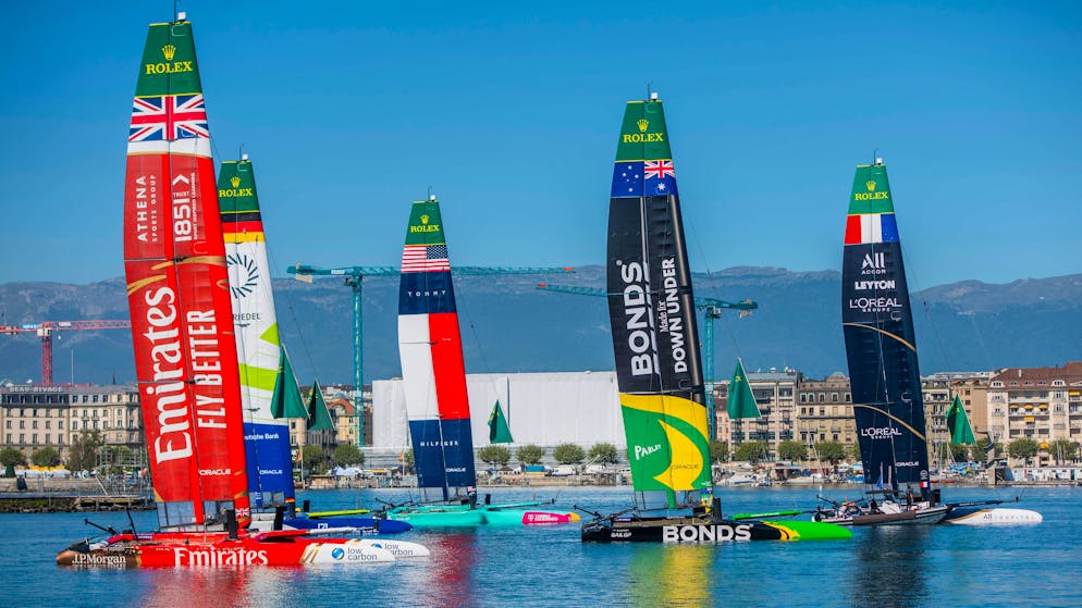 A suivre sur blue Sport. «Nous sommes fiers» - Le SailGP revient dès cette année à Genève !