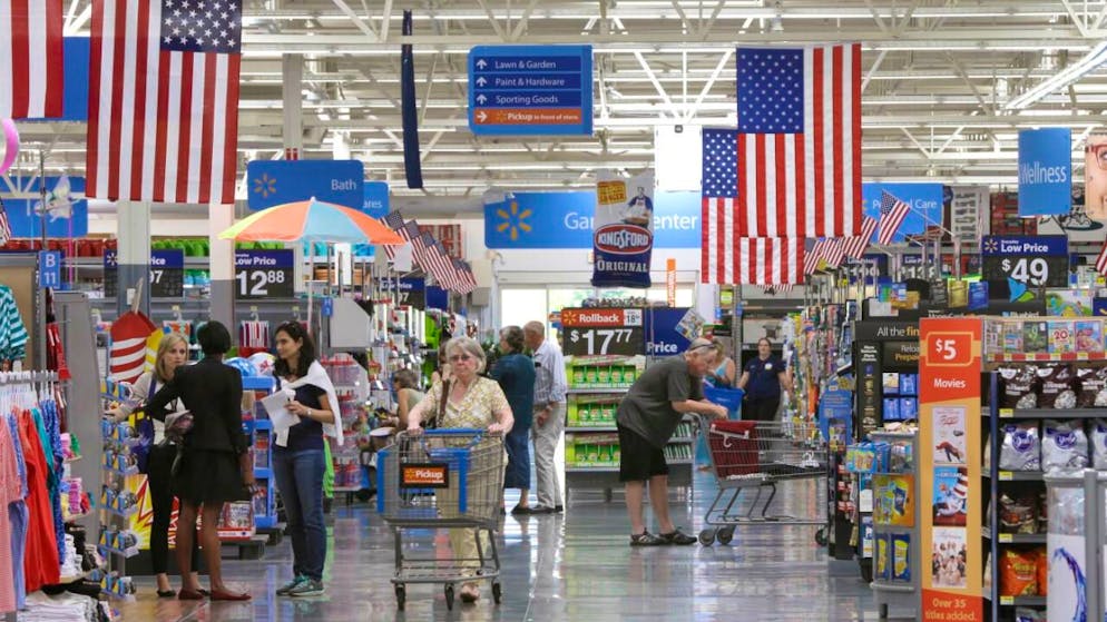 In den USA hat sich die Inflation zum Jahresende hin nicht vom Fleck bewegt. Die Jahresteuerung verharrte im Dezember bei 2,7 Prozent.(Archivbild)