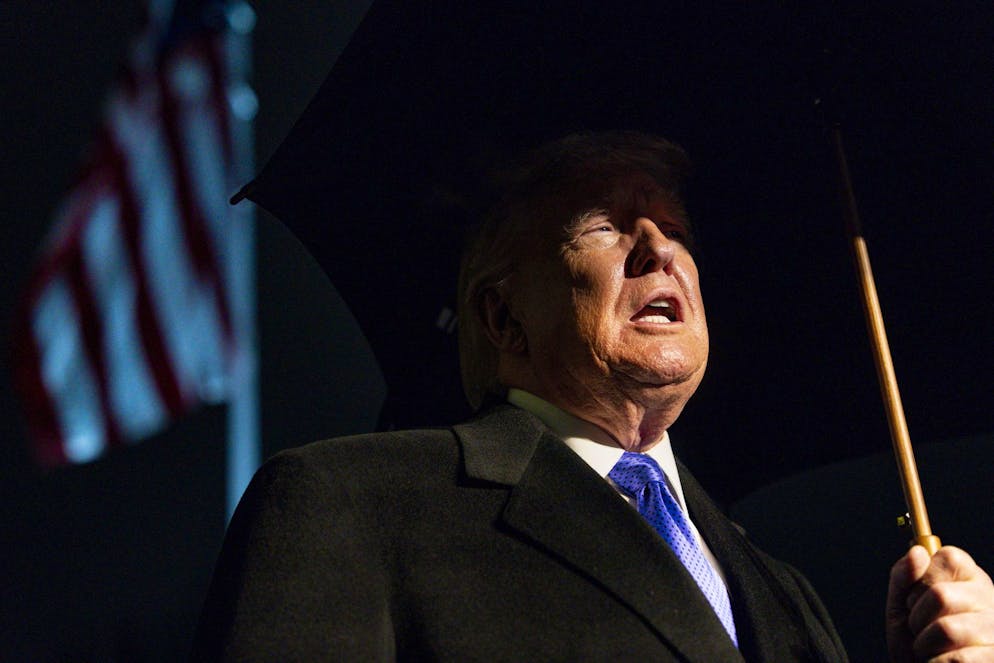 Le président américain a assuré il y a dix jours que les Etats-Unis étaient «parés à intervenir» et viendraient au «secours» des manifestants si les autorités iraniennes les tuaient.