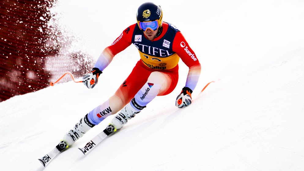 Les messieurs (ici Justin Murisier) disputeront 43 épreuves la saison prochaine.