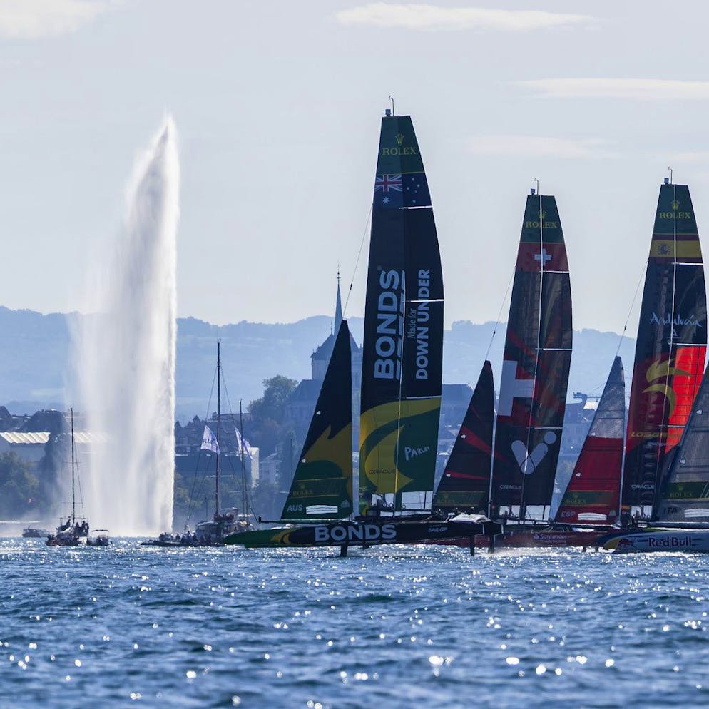 blue Zoom ist hautnah dabei. «Wir sind stolz» – SailGP kehrt dieses Jahr nach Genf zurück