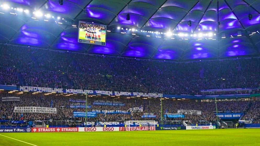 The match between HSV and Bayer Leverkusen will not take place as planned