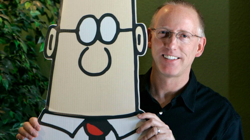Mit «Dilbert» stellte Scott Adams den Büroalltag humoristisch dar. Nun ist der Cartoonist gestorben. (Archivbild)