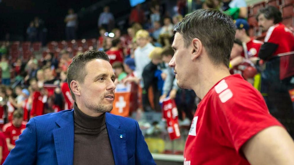 Pascal Jenny praises Andy Schmid.