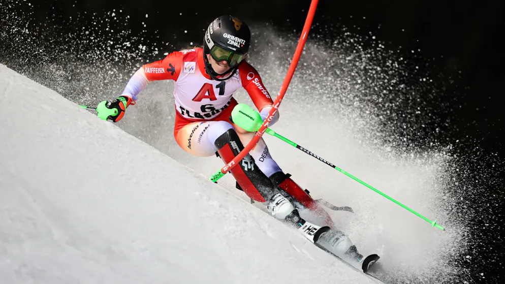 Nachtslalom in Flachau, 2. Lauf. Rast und Holdener in Lauerstellung – schafft es eine Schweizerin aufs Podest?