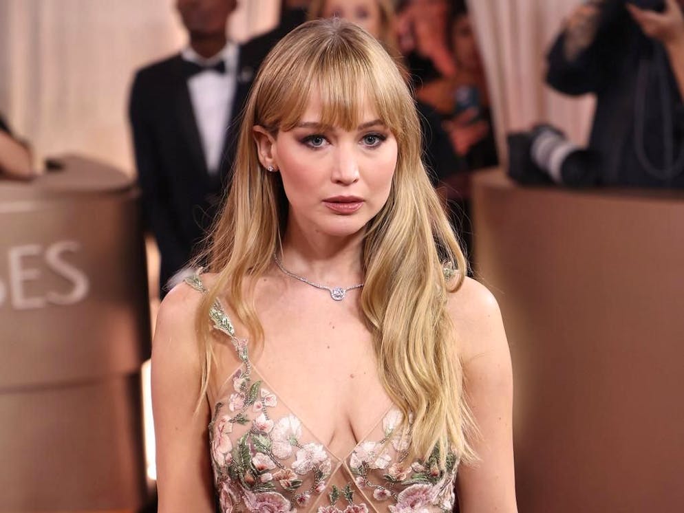 Jennifer Lawrence lors des Golden Globes 2026.