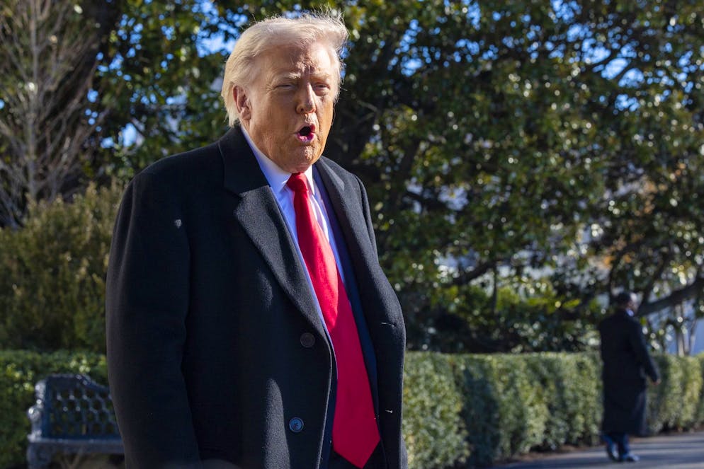 Il presidente americano Donald Trump 