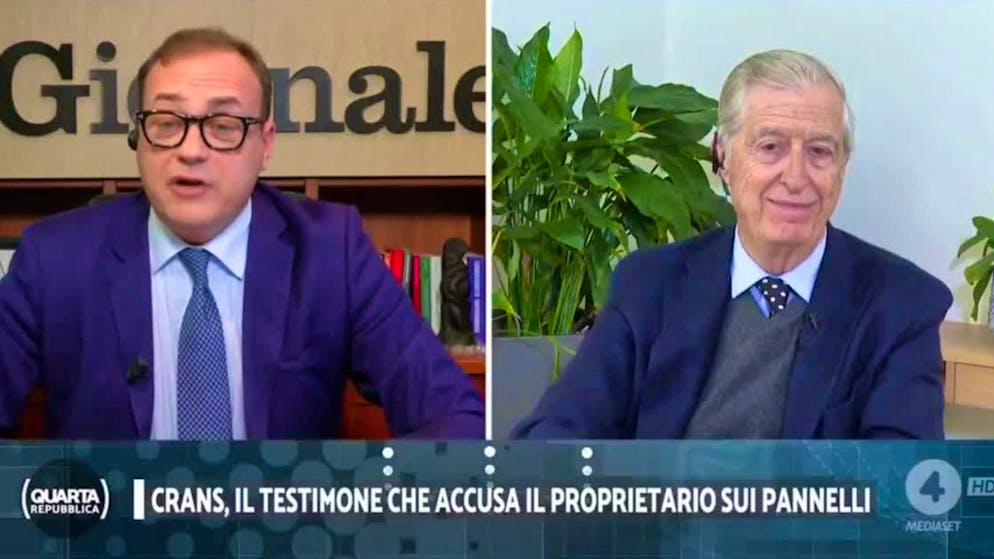 È successo a «Quarta Repubblica». Paolo Bernasconi si rifiuta di parlare di Crans-Montana sulla TV italiana e partono gli attacchi