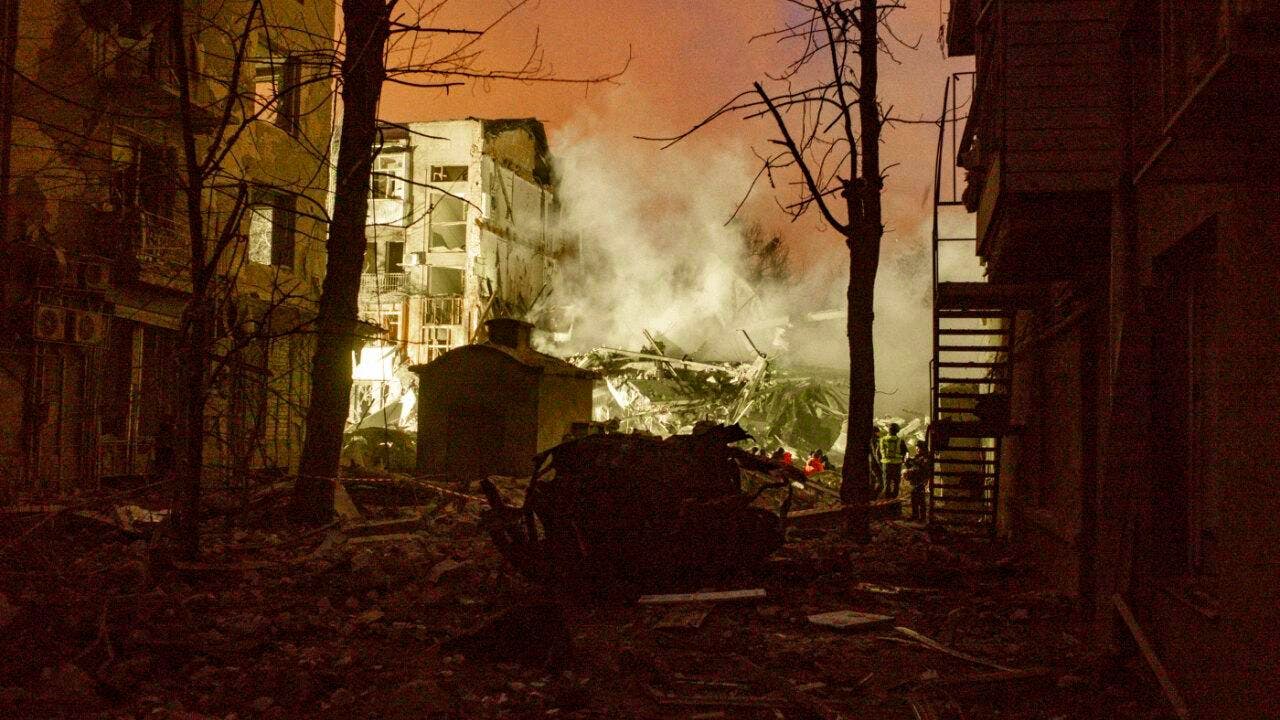 Russia. Deaths from Russian air strike on Kharkiv