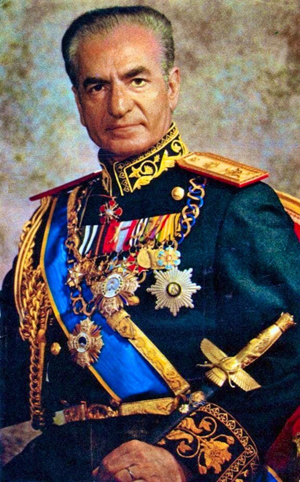 Mohammad Reza Pahlavi, l'ex scià dell'Iran.