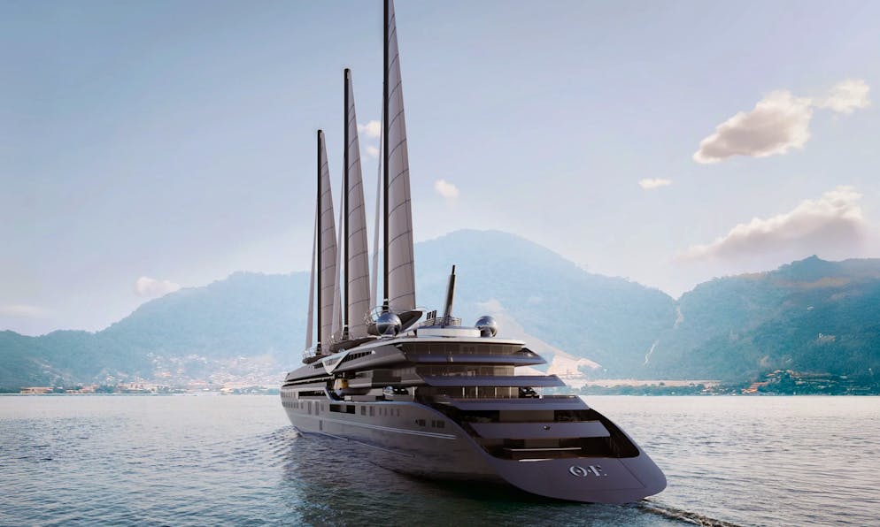 Die 220 Meter lange «Orient Express Corinthian» segelt ab Mai 2026 zum ersten Mal mit Passagerien über das Mittelmeer.