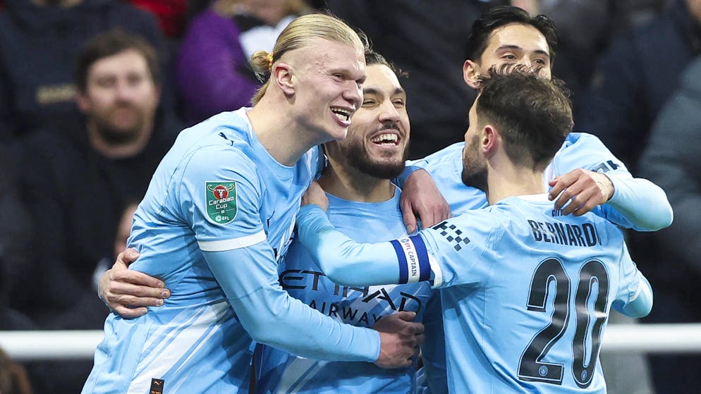 Manchester City a fait un grand pas vers la finale de la Coupe de la Ligue.
