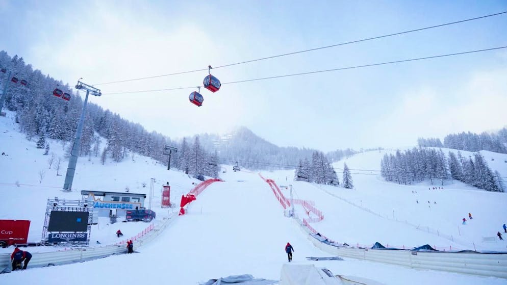 End of February. Super-G canceled in Zauchensee will be rescheduled in Soldeu