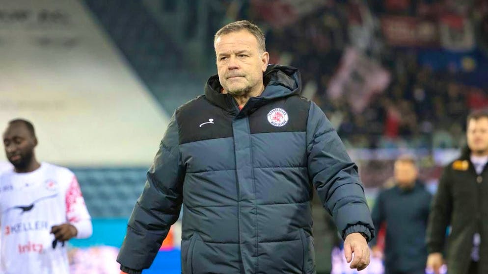 For Winterthur coach Patrick Rahmen, the aim in Sion is to close the gap on the redemption places before the start of the second half of the season