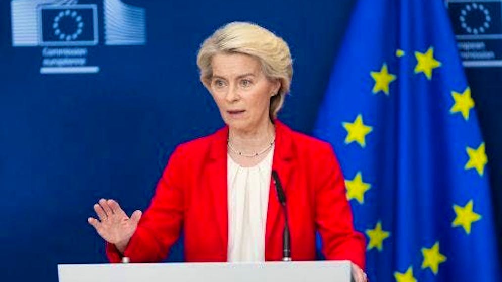 The President of the European Commission, Ursula von der Leyen. (Archive)