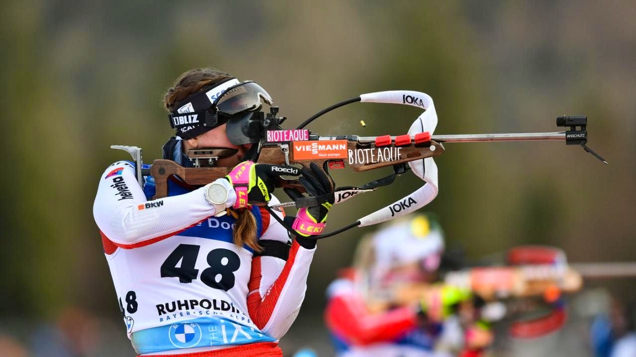 Biathlon. 9th place for Swiss women at Olympic dress rehearsal