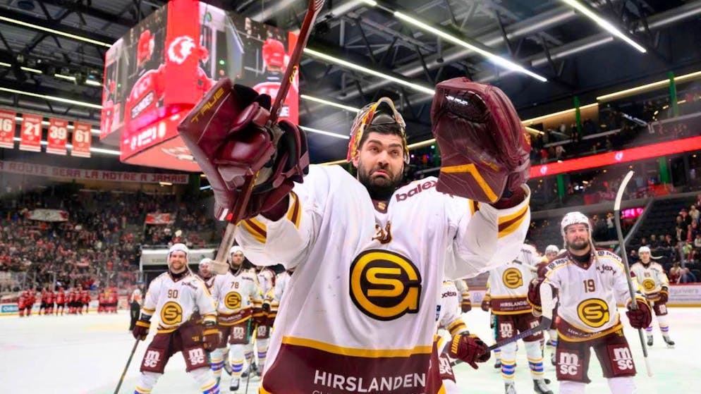 Servette with goalie Stéphane Charlin is almost unstoppable at the moment - the seventh win in a row against Lausanne with 3:0
